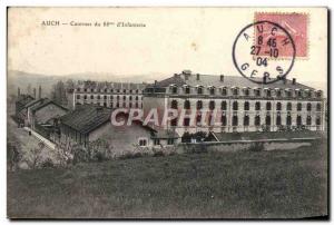 Postcard Old Barracks Auch From 88th to & # 39infanterie Army