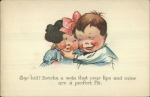 Charles Twelvetrees Cute Kids Romance #663 c1915 Postcard