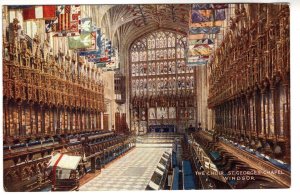 The Choir St George Chapel Windsor Castle, Windsor, Berkshire, England