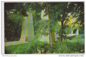 General William F. Dean Suspension Bridge, Kaskaskia River, Carlyle, Illinois