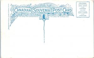ANNAPOLIS ROYAL, NS Canada  STREET SCENE View from BRIDGE  c1910s    Postcard 