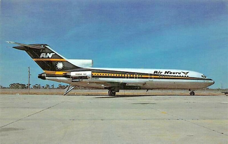 Airline Postcards AIR NAURU Boeing 727-100