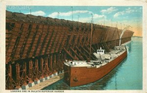 MN, Minnesota, Duluth Superior Harbor, Loading Ore, Steamer