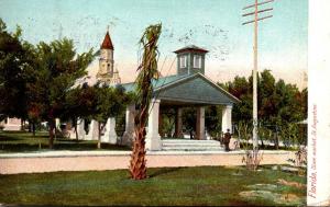 Florida St Augustine Old Slave Market 1907