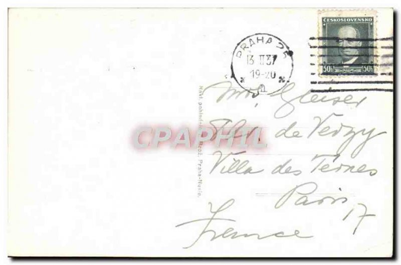 Old Postcard Praha Vacleveke