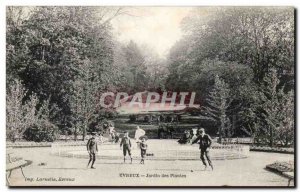 Evreux Postcard Old Garden plants (children)