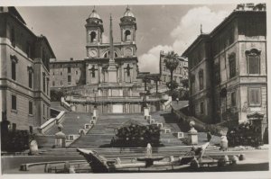 Italy Postcard - Rome / Roma - Piazza Di Spagna - Trinita Dei Monti  T10282