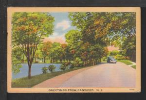 Greetings From Fanwood,NJ Postcard BIN 