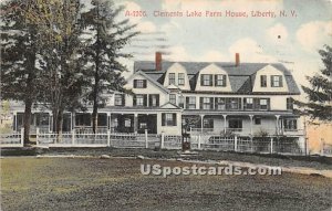 Clements Lake Farm House - Liberty, New York NY  