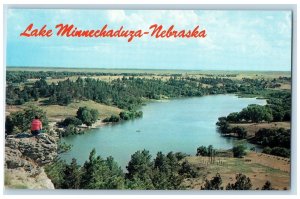 c1960's Lake Minnechaduza Cliff Valentine Nebraska NE Unposted Vintage Postcard 