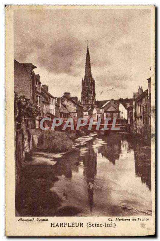 Old Postcard Harfleur