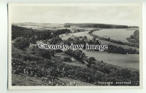 tp9924 - Devon - Looking over to Huccaby and the River, on Dartmoor - Postcard