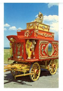 WI - Baraboo. Circus World Museum, The Dolphin Tableau Wagon