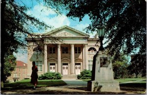 Vtg Oxford MS Fulton Chapel University of Mississippi Campus View Postcard