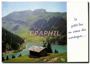 Modern Postcard Le Petit Lac Des Montagnes At Creux