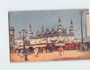 Postcard Dhurmtollah Musjid Kolkata India