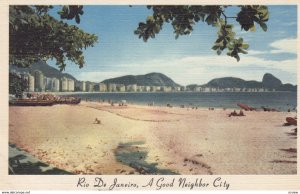 Rio de Janeiro , Brazil , 30-40s ; A good Neighbor City