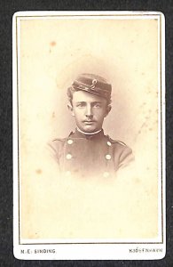 N. E. Sinding Soldier 2.5 x 4 Photograph