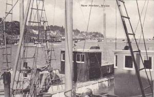 Maine New Harbor Albertype