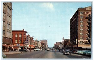 c1960's Greetings From Kansas Avenue Topeka Kansas KS Unposted Vintage Postcard