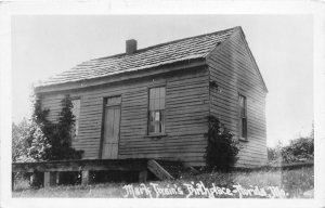 F44/ Florida Missouri RPPC Postcard c1950s Mark Twain's Birthplace Home
