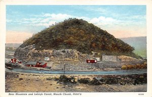 Bear Mountain & Lehigh Canal, Mauch Chunk Carbon County, Pennsylvania, USA Ca...