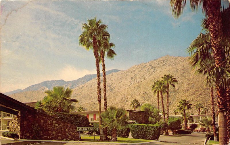 Palm Springs California 1980s Postcard Travelodge Motel