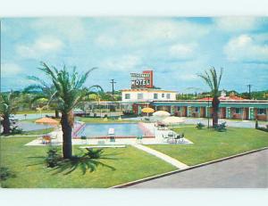 1950's SOUTHERAIRE MOTEL Tallahassee Florida FL s7785