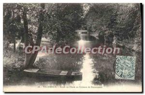 Postcard Old Villemeux Bords De I'Eure At Chateau De Renancourt
