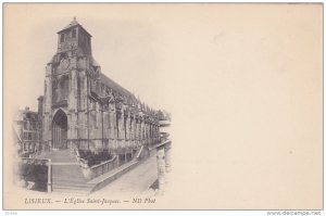 LISIEUX, Calvados, France, 1900-1910's; L'Eglise Saint-Jacques