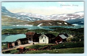THELEMARKEN, NORWAY ~ Telemark BIRDSEYE VIEW 1910  Postcard