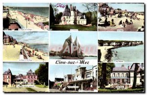 Lion sur Mer - Remembrance - Old Postcard