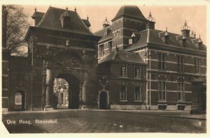 Netherlands Den Haag Binnenhof Vintage RPPC 03.78