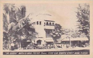 Florida Miami The Garden Restaurant