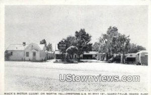 Mack's Motor Court - Idaho Falls s, Idaho ID  