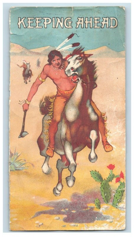 1880's P.D. Beckwith Dowagiac, MI Native American Trade Card P75