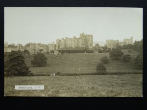 Northumberland ALNWICK CASTLE - Old RP Postcard by R. Johnston & Son