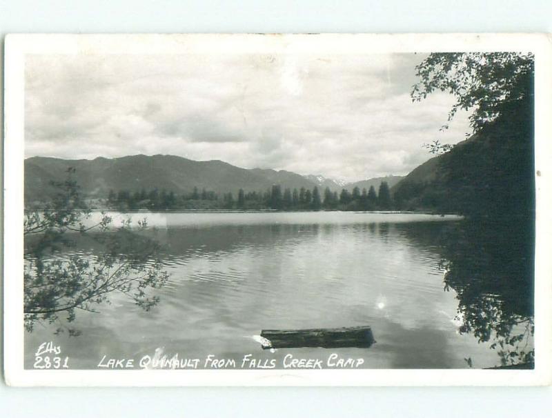 1950's rppc NICE VIEW Falls Creek In Durango Colorado CO i7328