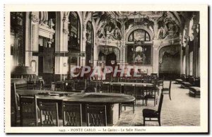 Monaco Monte Carlo Postcard Old Casino The clean room