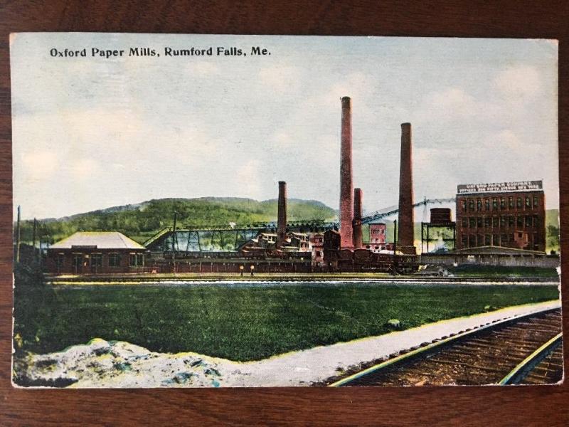 Oxford Paper Mills, Rumford, Maine. A21