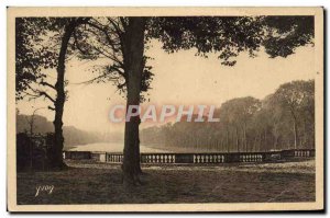 Postcard Old Versailles Parc Du Grand Trianon Terrace & # 39escalier of the G...