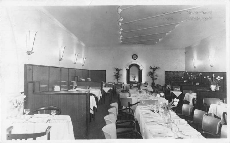 Utrecht Netherlands Restaurant Cambridge Real Photo Antique Postcard J54996