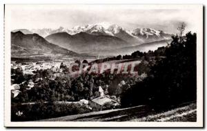 Old Postcard Sallanches Valley of Arve and the Mont Blanc