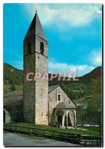 Modern Postcard St. Dalmas Valdeblore Romanesque church