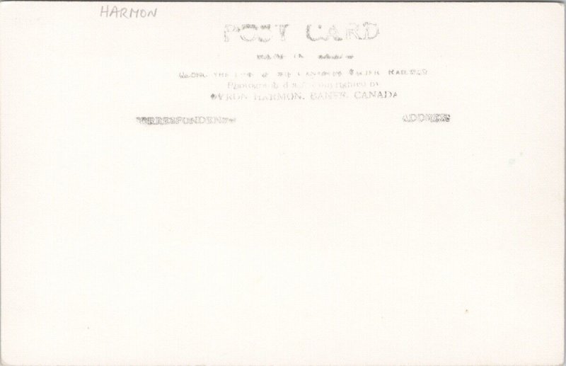 Byron Harmon 1925 Calgary Alberta AB Unused RPPC Postcard H23