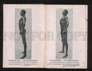 060357 GERMAN Semi-NUDE Athletes & gymnasts Vintage set 1