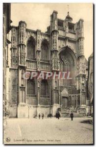 Old Postcard Louvain St. Peter's Church