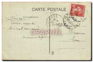 Old Postcard Nimes La Maison Carree and Theater