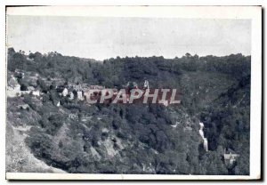 Postcard Old Waterfall Gimel Le Pavillon des Eaux Vives