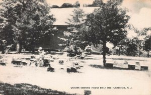 Quaker Meeting House, Built 1702, Tuckerton, New Jersey, Early Postcard, Unused 